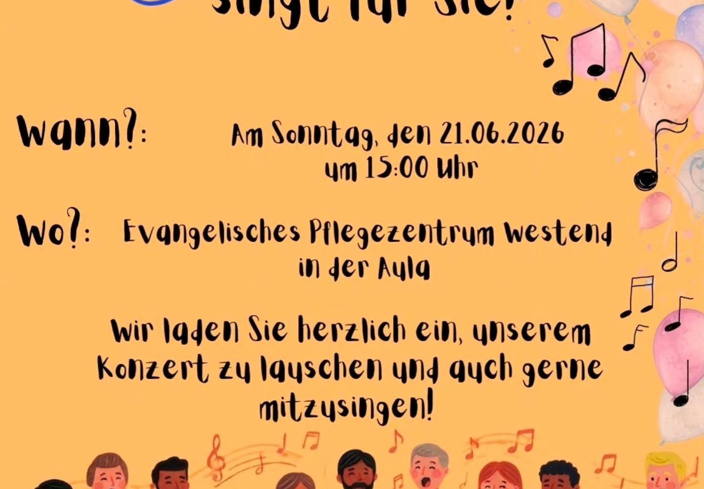 The choir performing at the Summer Concert 2026